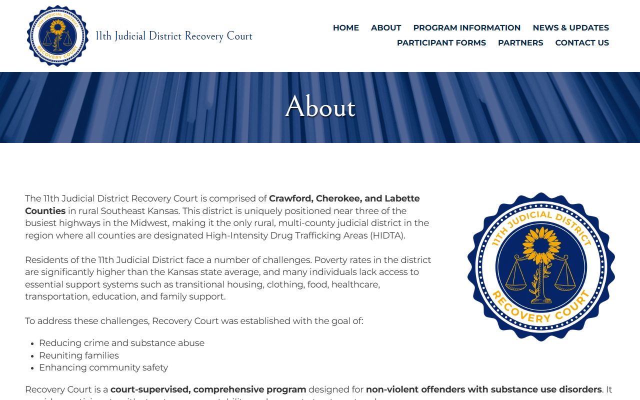 11th Judicial District Recovery Court program page