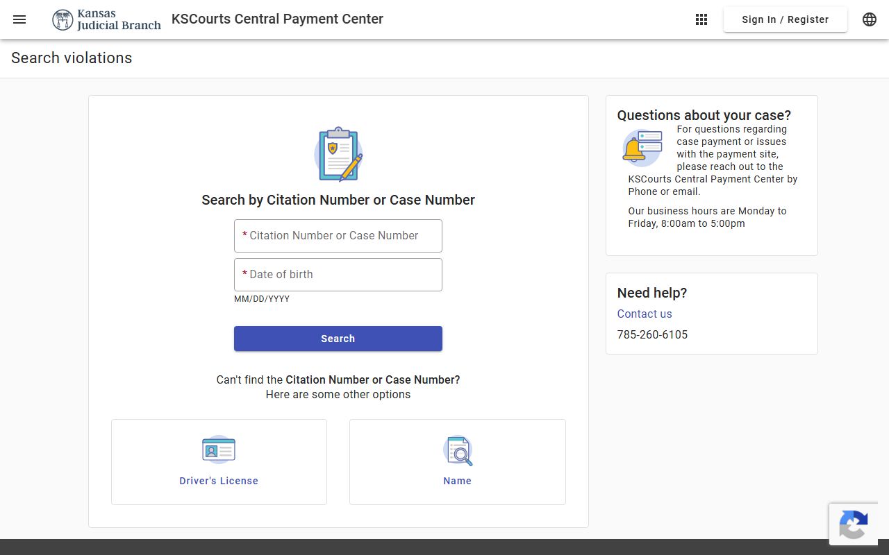 Crawford County court records Central Payment Center traffic and court payment search