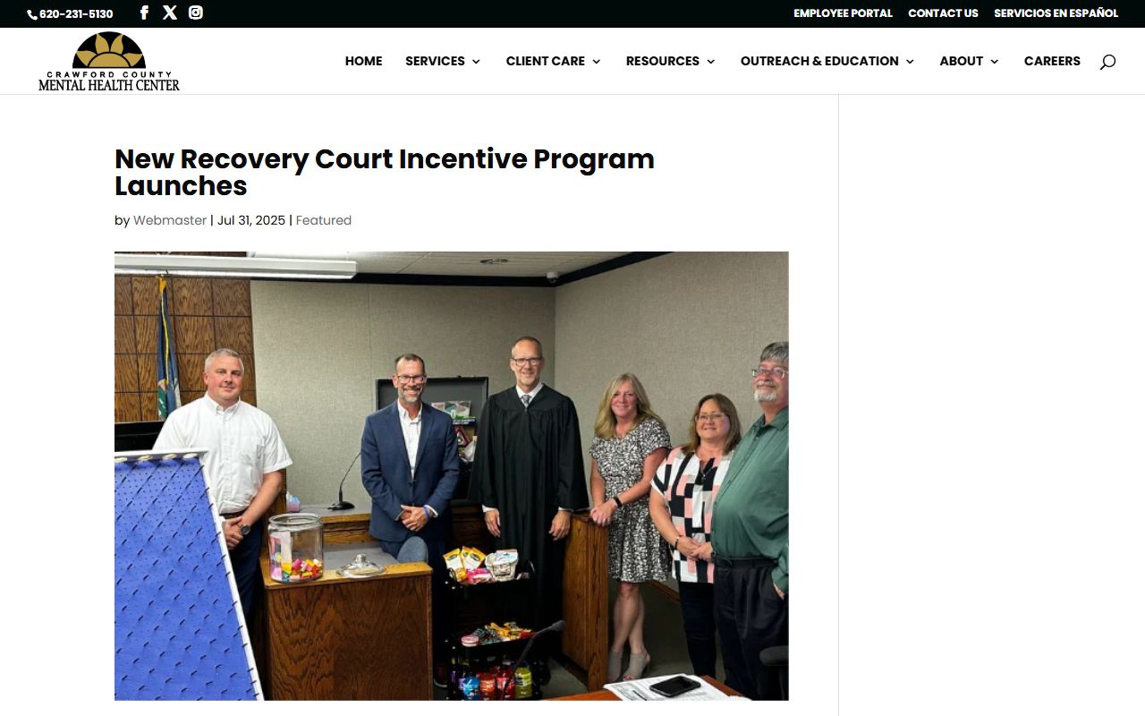 Crawford County probate records 11th Judicial District Recovery Court context